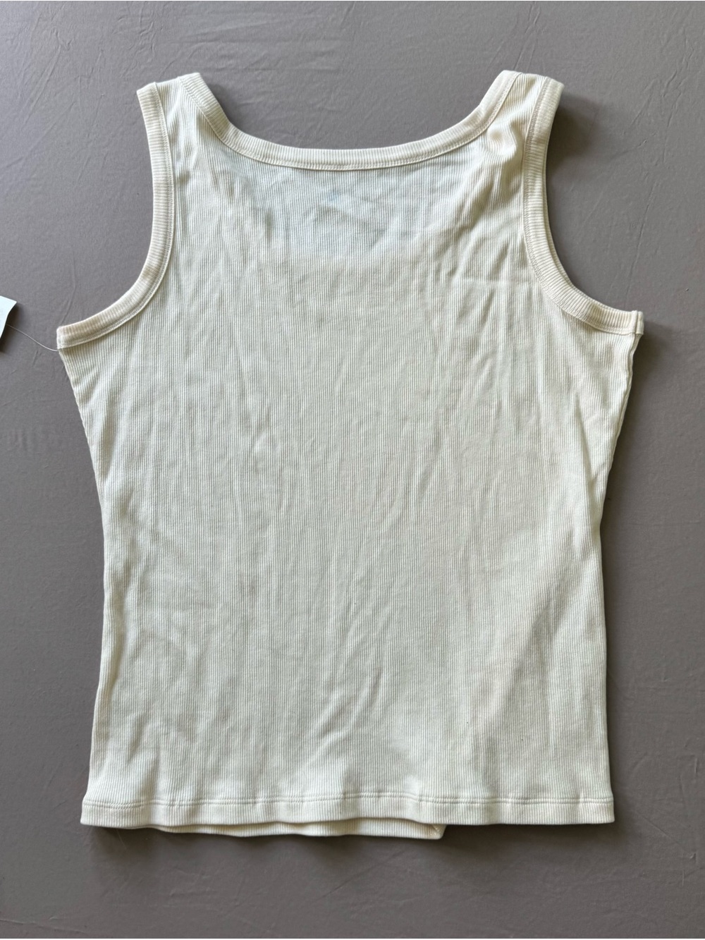Y2K Era Willi Smith Shimmer ribbed tank top - Picture 2 of 5